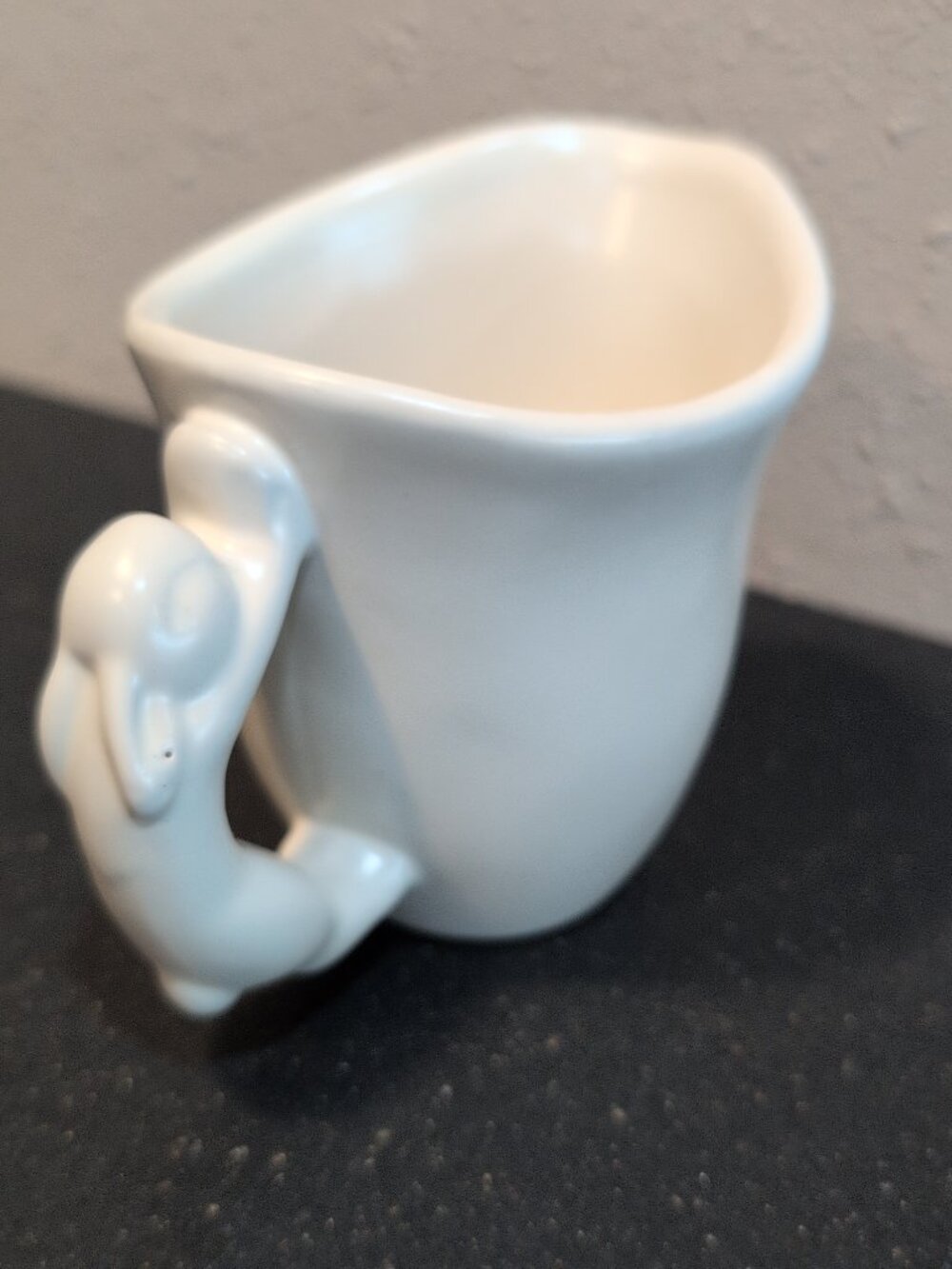 New Stoneware Creamer Pitcher Pink Threshold Easter Target 2026 Bunny Handle - Picture 6 of 9